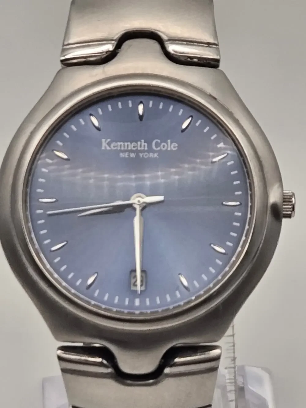 Kenneth Cole New York Watch Blue Dial Stainless Steel
